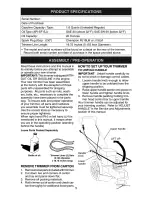 Preview for 5 page of Craftsman 917.773705 Owner'S Manual