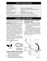 Предварительный просмотр 5 страницы Craftsman 917.773706 Owner'S Manual