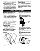 Preview for 12 page of Craftsman 917.773707 Owner'S Manual