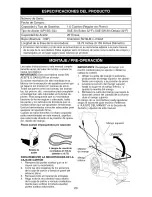 Preview for 20 page of Craftsman 917.773708 Owner'S Manual