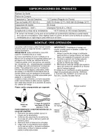 Предварительный просмотр 20 страницы Craftsman 917.773710 Owner'S Manual