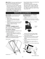 Предварительный просмотр 12 страницы Craftsman 917.773711 Owner'S Manual