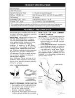 Предварительный просмотр 5 страницы Craftsman 917.773740 Owner'S Manual