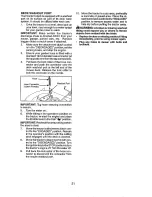 Preview for 21 page of Craftsman 917.986360 Operator'S Manual