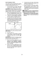 Предварительный просмотр 22 страницы Craftsman 917.98642 Operator'S Manual