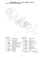 Preview for 37 page of Craftsman 917.986910 Owner'S Manual