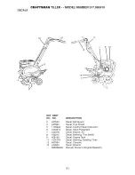 Preview for 41 page of Craftsman 917.986910 Owner'S Manual