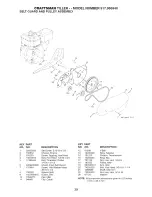 Preview for 39 page of Craftsman 917.988940 Owner'S Manual