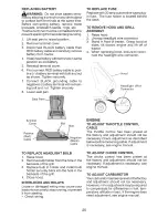 Preview for 25 page of Craftsman 917.99295 Operator'S Manual