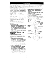 Preview for 7 page of Craftsman 917 Owner'S Manual