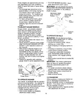 Preview for 14 page of Craftsman 917 Owner'S Manual