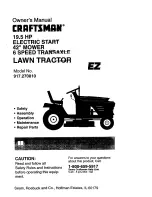 Craftsman 917270810 Owner'S Manual preview