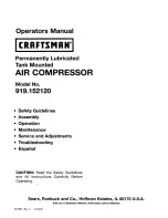 Craftsman 919.152120 Operator'S Manual preview