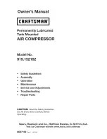 Craftsman 919.152162 Owner'S Manual preview