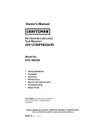 Craftsman 919.152163 Owner'S Manual preview