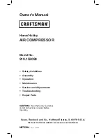 Craftsman 919.153090 Owner'S Manual preview