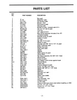 Preview for 3 page of Craftsman 919.155730 Parts Manual