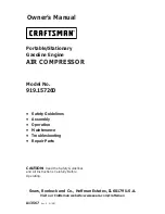 Preview for 1 page of Craftsman 919.157260 Owner'S Manual