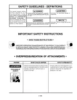 Preview for 3 page of Craftsman 919.161020 Manual