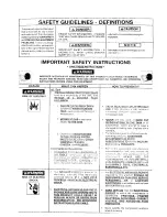 Предварительный просмотр 3 страницы Craftsman 919.162080 Owner'S Manual