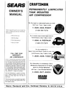 Предварительный просмотр 14 страницы Craftsman 919.162080 Owner'S Manual