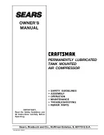 Preview for 1 page of Craftsman 919.162121 Owner'S Manual