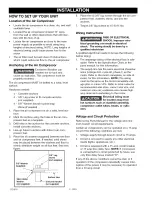 Preview for 8 page of Craftsman 919.165610 Operators Operator'S Manual