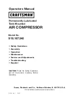 Preview for 1 page of Craftsman 919.16724 Operator'S Manual