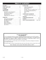 Preview for 2 page of Craftsman 919.167460 Operator'S Manual