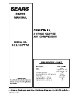 Preview for 1 page of Craftsman 919.167770 Parts Manual