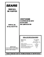 Preview for 7 page of Craftsman 919.167770 Parts Manual