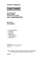 Preview for 1 page of Craftsman 919.195413 Owner'S Manual