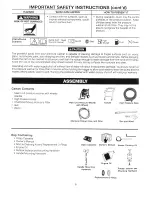 Preview for 5 page of Craftsman 919.679240 Owner'S Manual