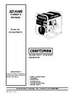 Preview for 1 page of Craftsman 919.679470 Owner'S Manual