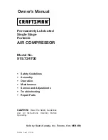 Craftsman 919.7247 Owner'S Manual preview
