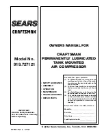 Craftsman 919.727121 Owner'S Manual preview