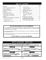 Preview for 2 page of Craftsman 919.727121 Owner'S Manual