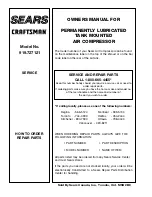 Preview for 14 page of Craftsman 919.727121 Owner'S Manual