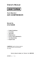 Preview for 1 page of Craftsman 919.728001 Owner'S Manual