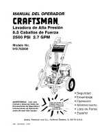 Preview for 33 page of Craftsman 919.762500 Owner'S Manual