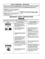 Предварительный просмотр 3 страницы Craftsman 919.76902 Owner'S Manual