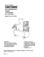 Craftsman 921.152100 Owner'S Manual preview