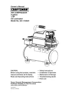 Craftsman 921.153620 Owner'S Manual preview