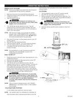 Preview for 8 page of Craftsman 921.16578 Owner'S Manual