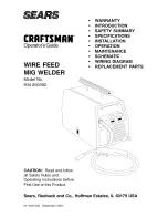 Preview for 1 page of Craftsman 934.205592 Operator'S Manual