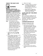 Preview for 11 page of Craftsman 934.205592 Operator'S Manual