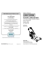 Preview for 1 page of Craftsman 944.101781 Owner'S Manual