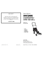 Craftsman 944.360300 Owner'S Manual preview