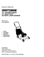 Craftsman 944.360490 Owner'S Manual preview