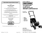 Craftsman 944.361420 Owner'S Manual preview